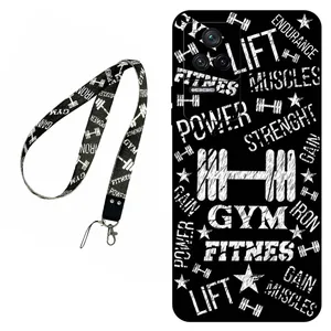 Megafone Gym 0010 Cover For Xiaomi Poco F4 5G / Redmi K40S Mobile Neckband 