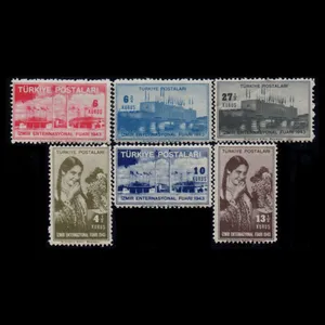 تمبر یادگاری مدل خارجی مجموعه 6 عددی 