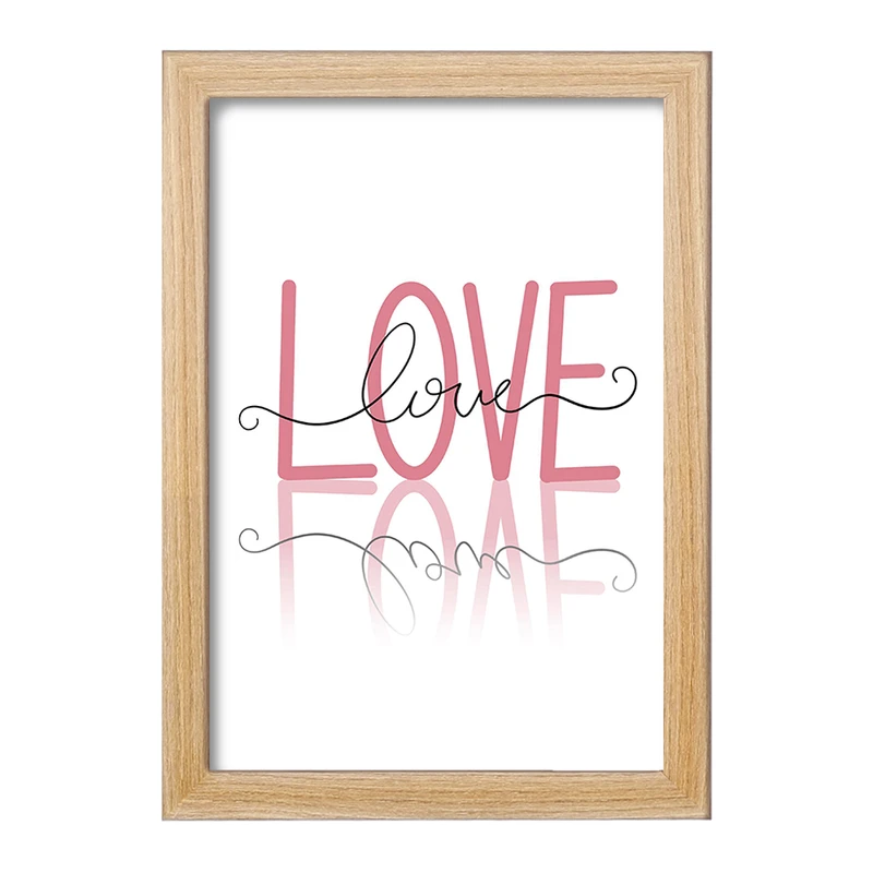 تابلو خندالو مدل عاشقانه (Love) کد F1539