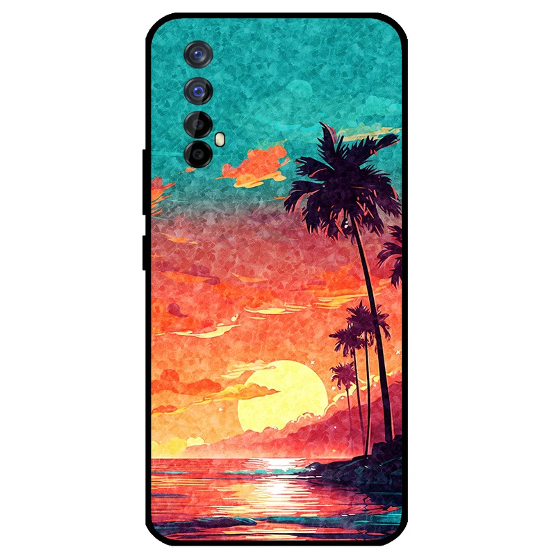 کاور مگافون طرح تابستان مدل 8000 مناسب برای گوشی موبایل ریلمی 7