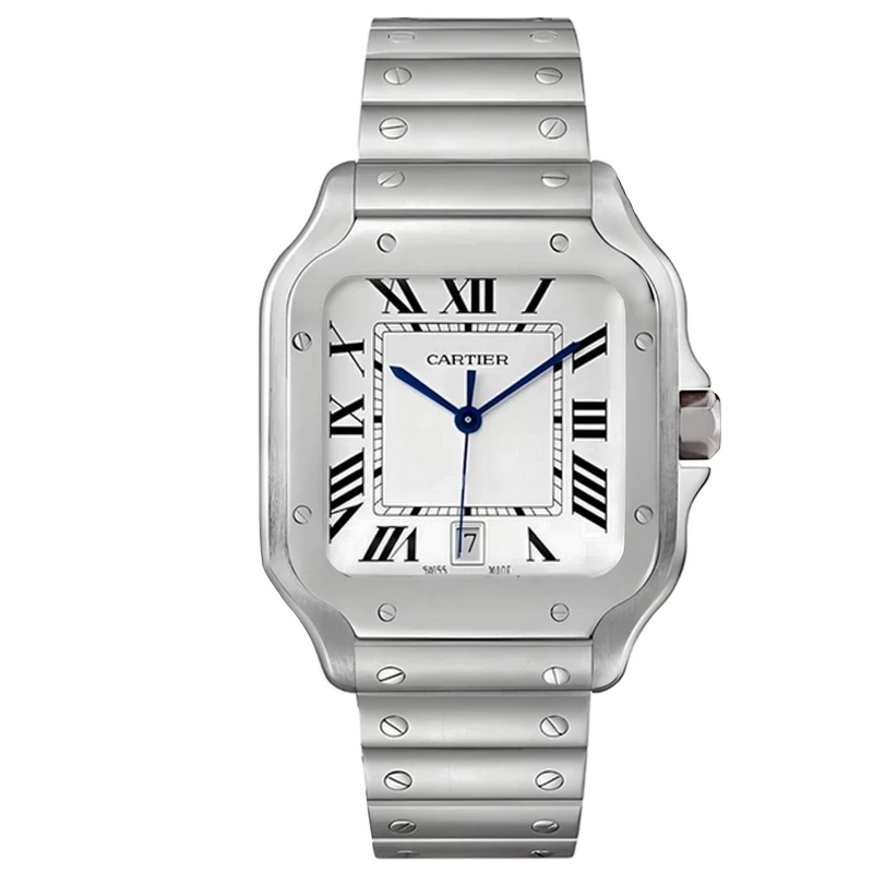 ساعت مچی عقربه‌ای کوارتز مردانه مدل بند فلزی تقویم دار کدC03