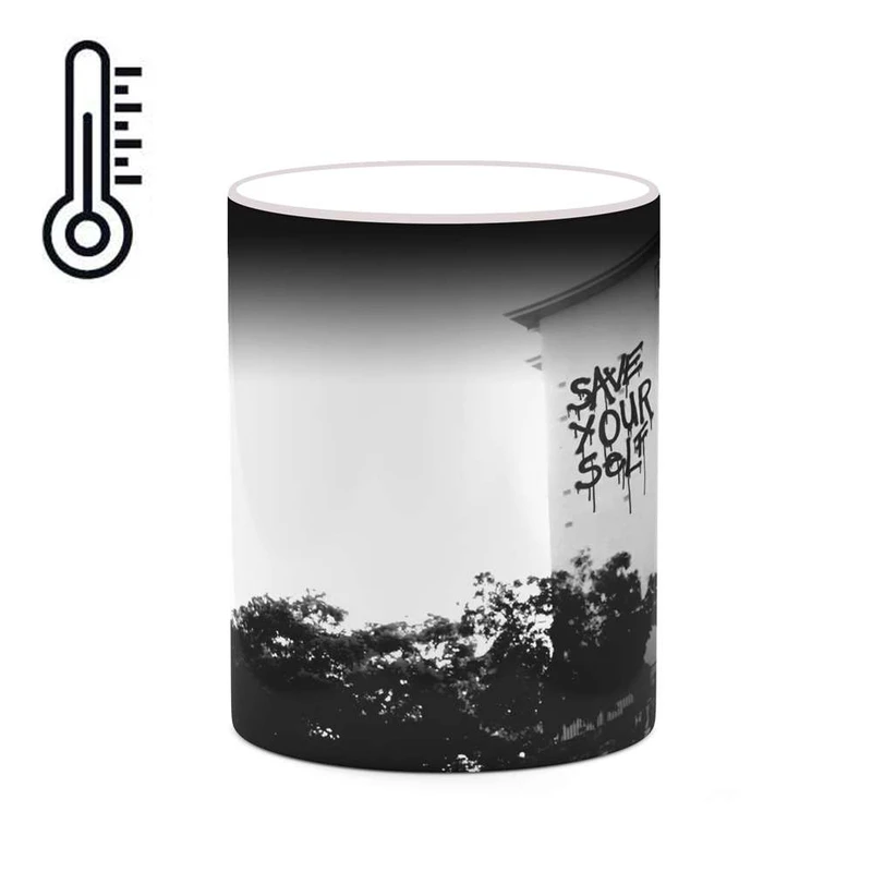 ماگ حرارتی کاکتی مدل Grafiti کد mgh20456