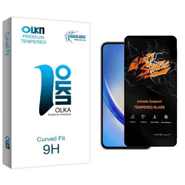 محافظ صفحه نمایش کولینگ مدل Olka Antistatic مناسب برای گوشی موبایل سامسونگ Galaxy A35/A55