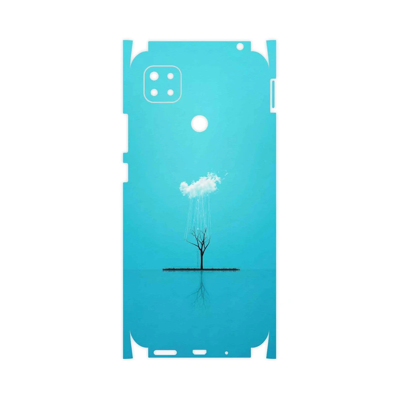 برچسب پوششی ماهوت مدل Minimal Tree-FullSkin مناسب برای گوشی موبایل شیائومی Redmi 9 Activ