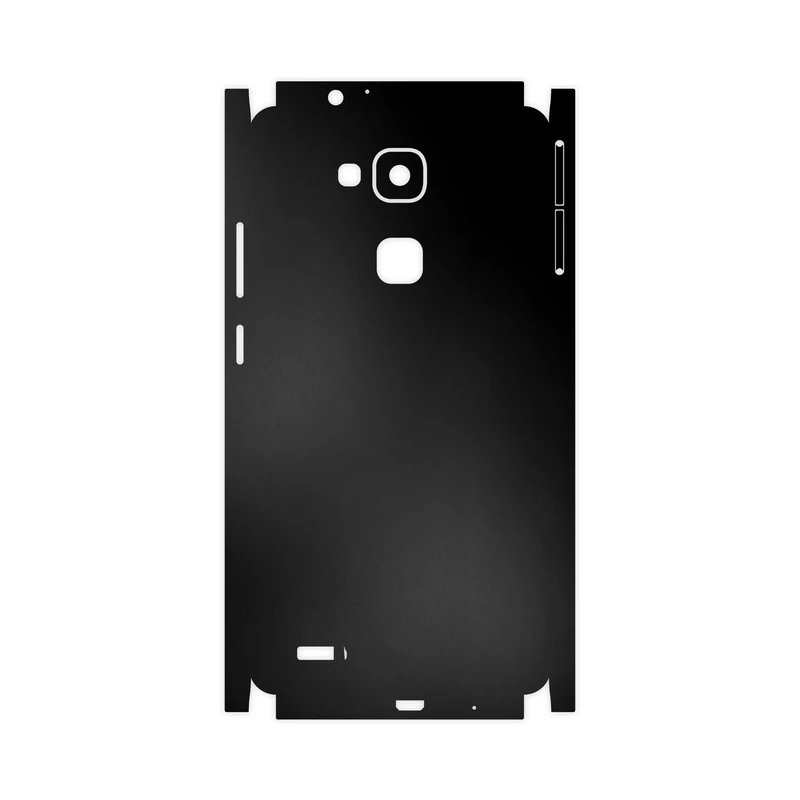 برچسب پوششی ماهوت مدل Black-Matte-FullSkin مناسب برای گوشی موبایل هوآوی Mate 7