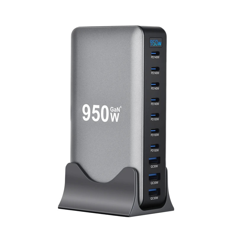 شارژر رومیزی 950 وات 10 پورت مدل YMX-950W