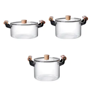 سرویس قابلمه شیشه ایی 3 پارچه مدل B35-B36-B37