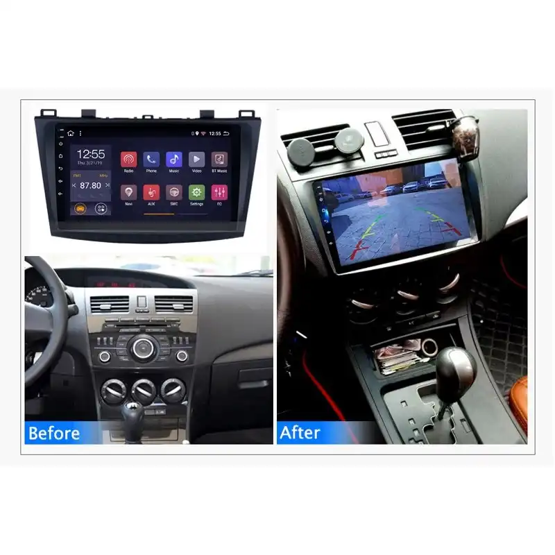 پخش کننده تصویری خودرو ووکس مدل MAZDA3 NEW C200PRO مناسب برای مزدا 3