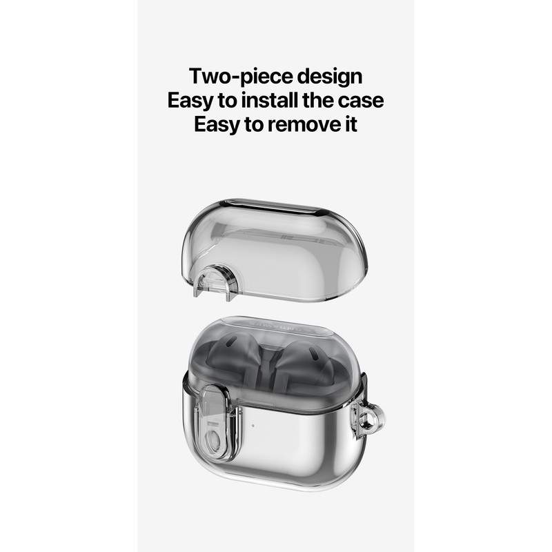 کاور دوکس دوکیس مدل SECI مناسب برای کیس هدفون بلوتوثی سامسونگ Galaxy Buds 3 / Buds 3 Pro