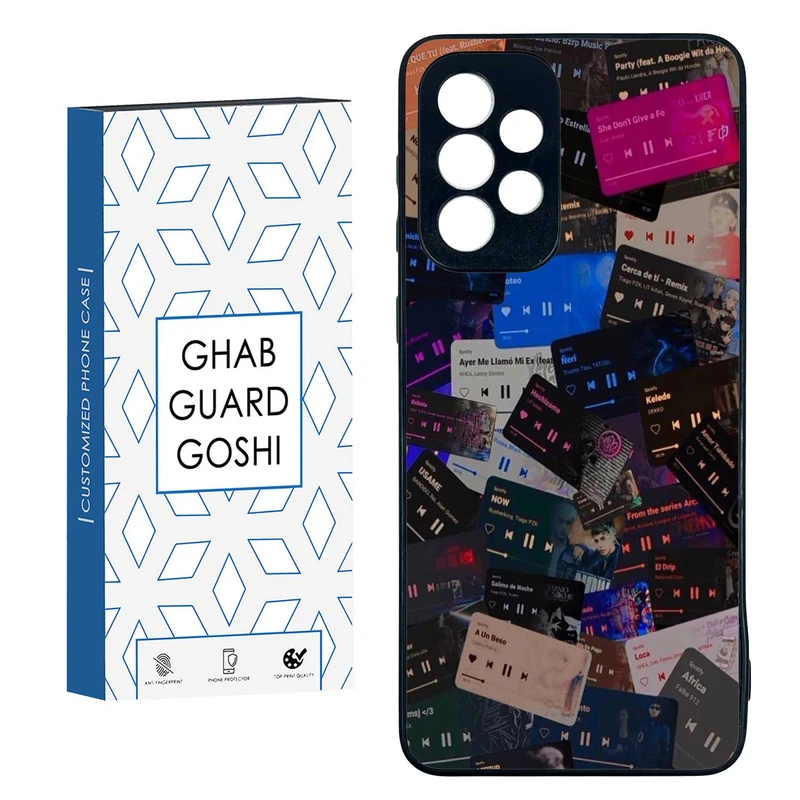 کاور قاب گارد گوشی طرح موزیک کد TPU-264 مناسب برای گوشی موبایل سامسونگ  GALAXY A33  