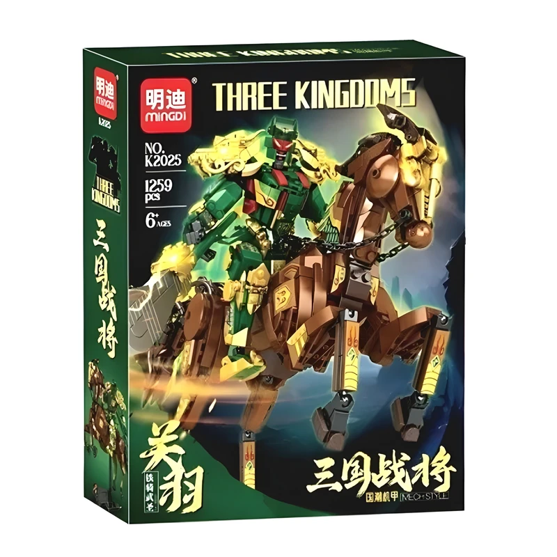 ساختنی طرح شوالیه مبارز مدل THREE KINGDOMS کد 2025