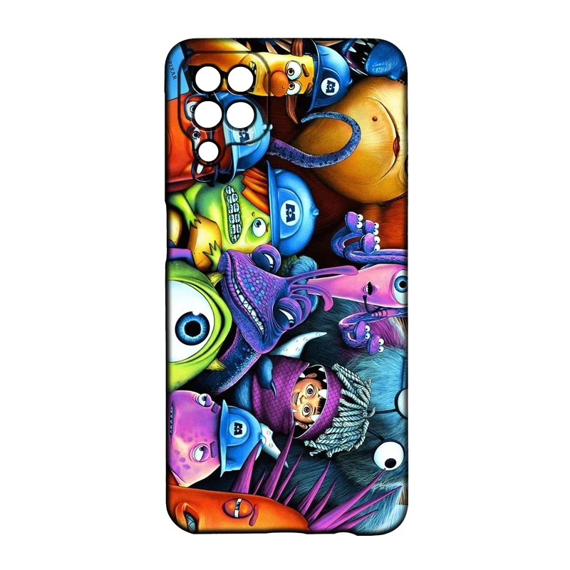 کاور طرح کارخانه هیولا کد 395 مناسب برای گوشی موبایل سامسونگ Galaxy A22 4g