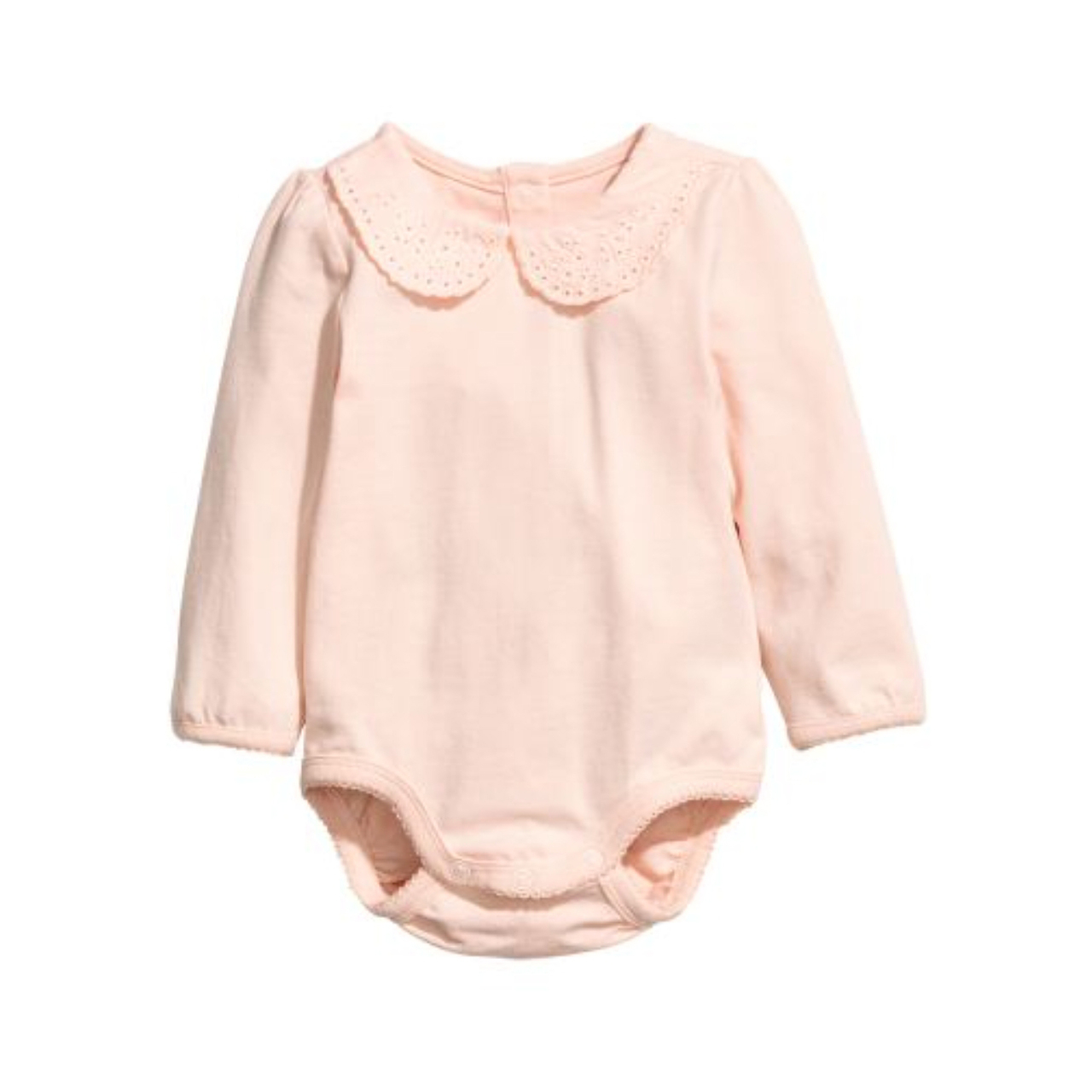 بادی آستین بلند نوزادی اچ اند ام کد 100