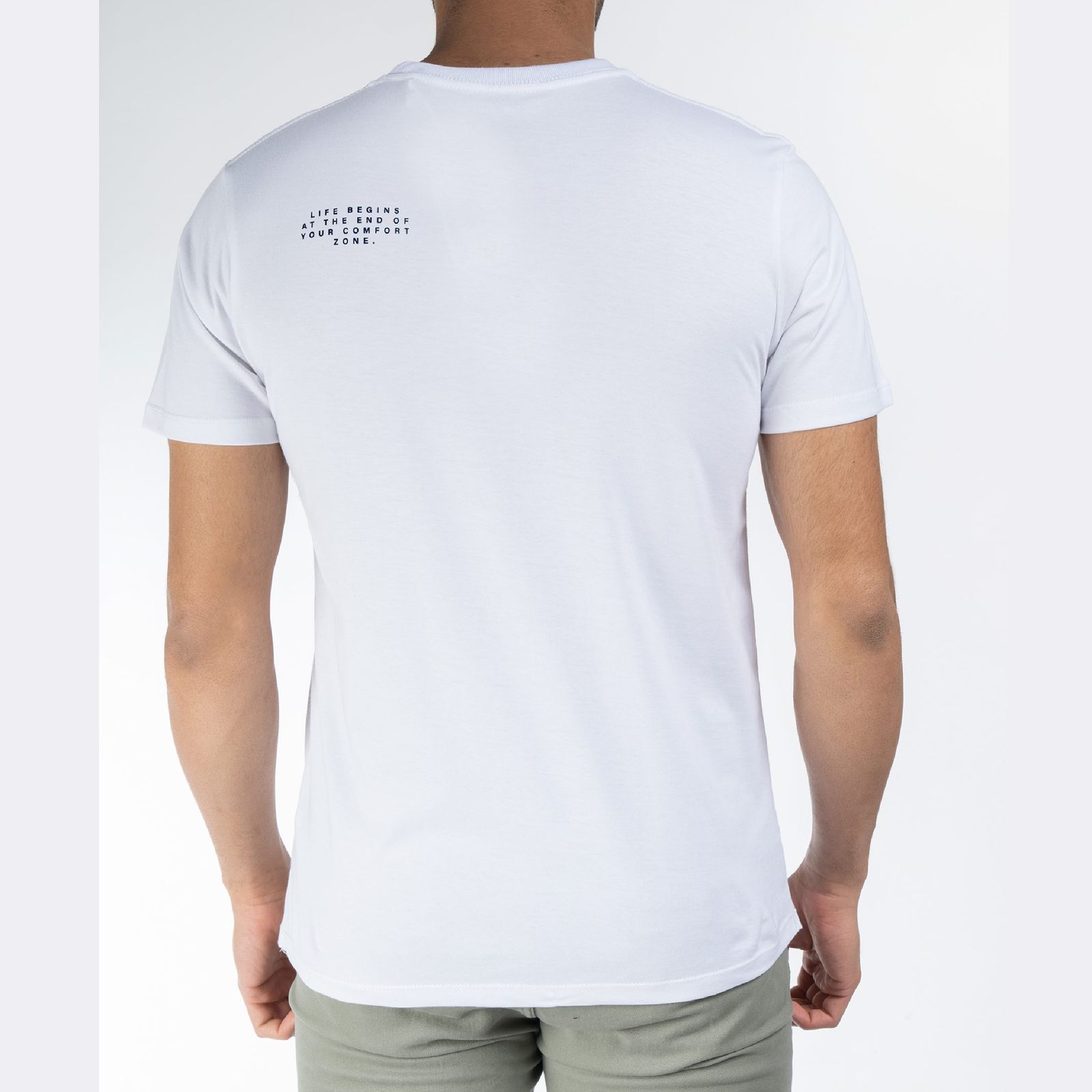 تی شرت آستین کوتاه مردانه جوتی جینز مدل Zone کد 1551350 رنگ سفید -  - 2