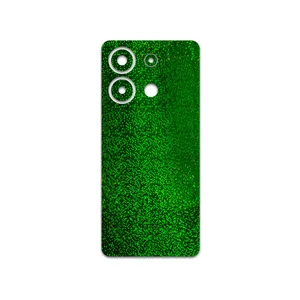 MAHOOT Green-Holographic Cover Sticker for Xiaomi Redmi Note 13 4G