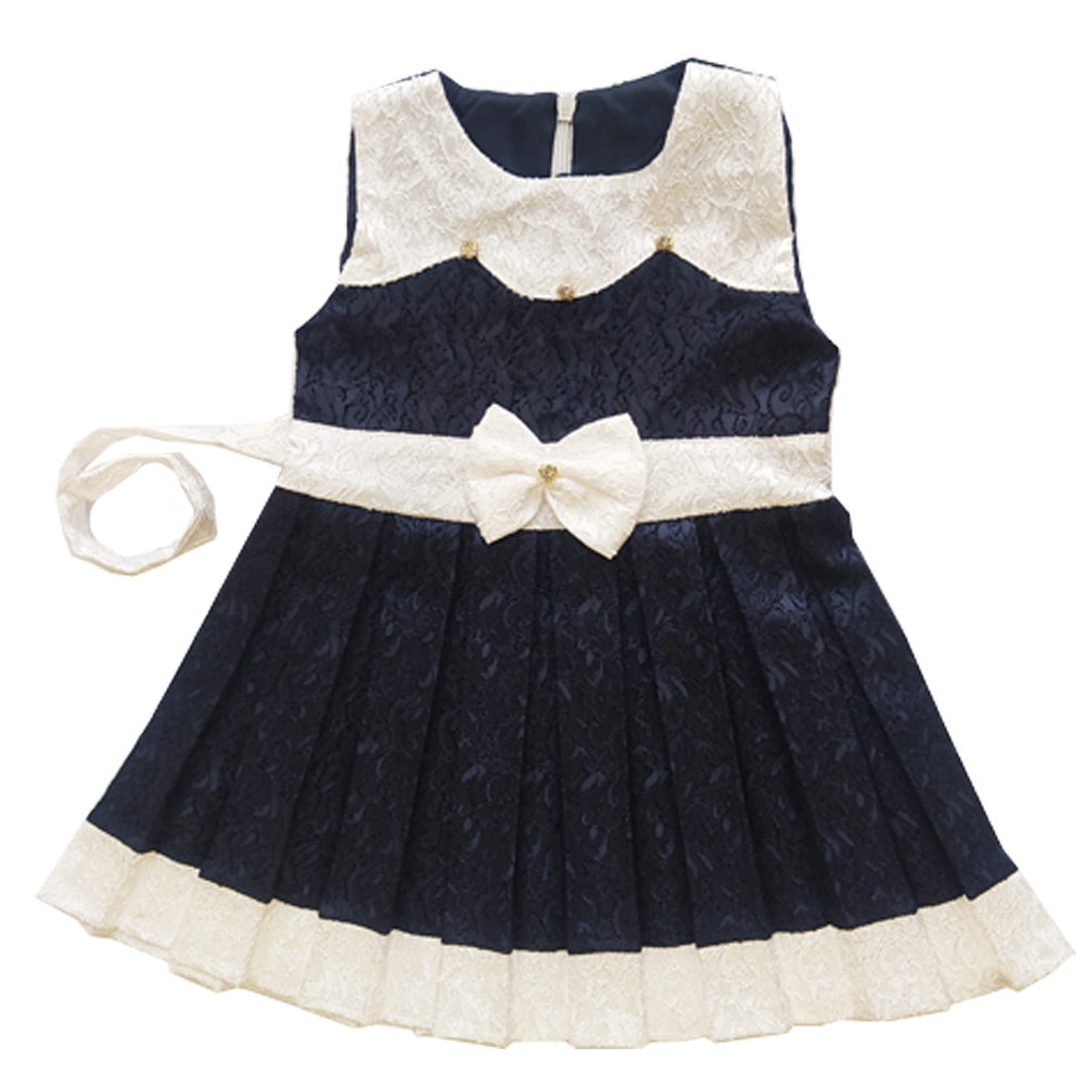 پیراهن دخترانه مدل پاپیون کد 300399