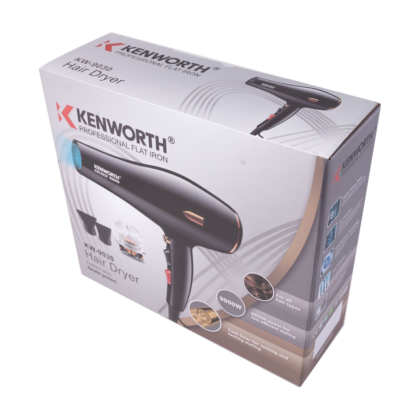 سشوار حرفه ای کنورث مدل KW-9030 -  - 2