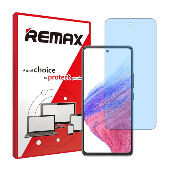 محافظ صفحه نمایش آنتی بلو ریمکس مدل HyBLU مناسب برای گوشی موبایل سامسونگ Galaxy A53 5G