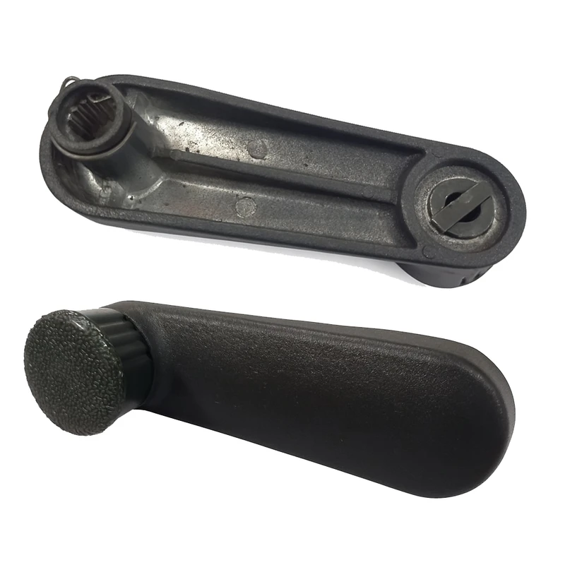 دستگیره شیشه بالابر عقب فرد یدک مدل فلزی مناسب برای پراید 131 بسته 2 عددی