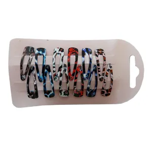 گیره مو دخترانه مدل تق تقی کد 4 مجموعه 12 عددی