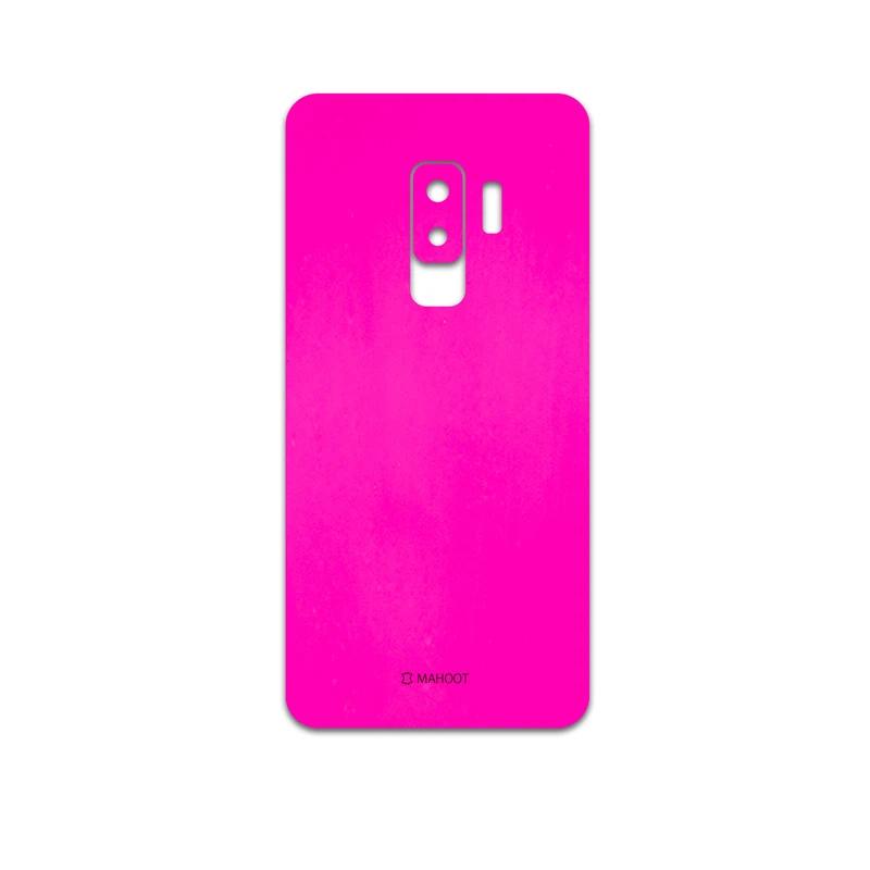 برچسب پوششی ماهوت مدل Phosphorus-Pink مناسب برای گوشی موبایل سامسونگ Galaxy S9 Plus