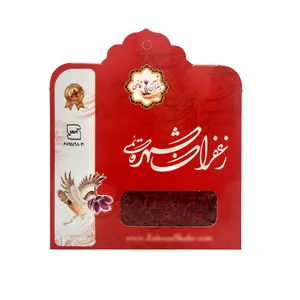 زعفران ممتاز پاکتی زعفران شهر قائمی - 4 گرم