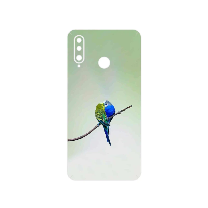 برچسب پوششی ماهوت مدل Lovebird مناسب برای گوشی موبایل هوآوی P30 Lite (24 MP Camera)