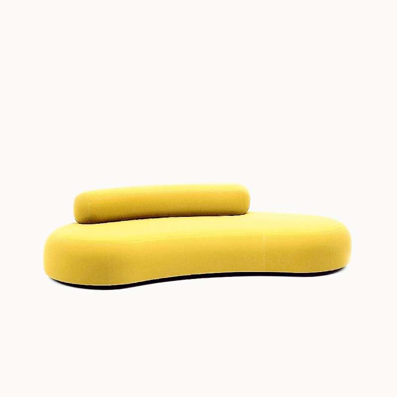 مبل راحتی 3 نفره مدل لوبیایی HR