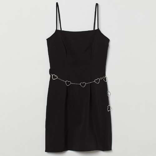 سارافون زنانه اچ اند ام مدل Mini Dress Slimfit- 1024672001