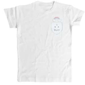 تی شرت بچگانه مدل یونیکورن پونی و رنگین کمان تمام پنبه تریکو