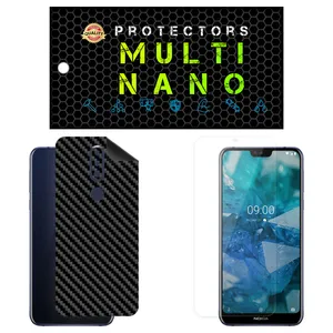 Multi Nano X-SFC Screen Protector For Nokia 7.1 with back skin
