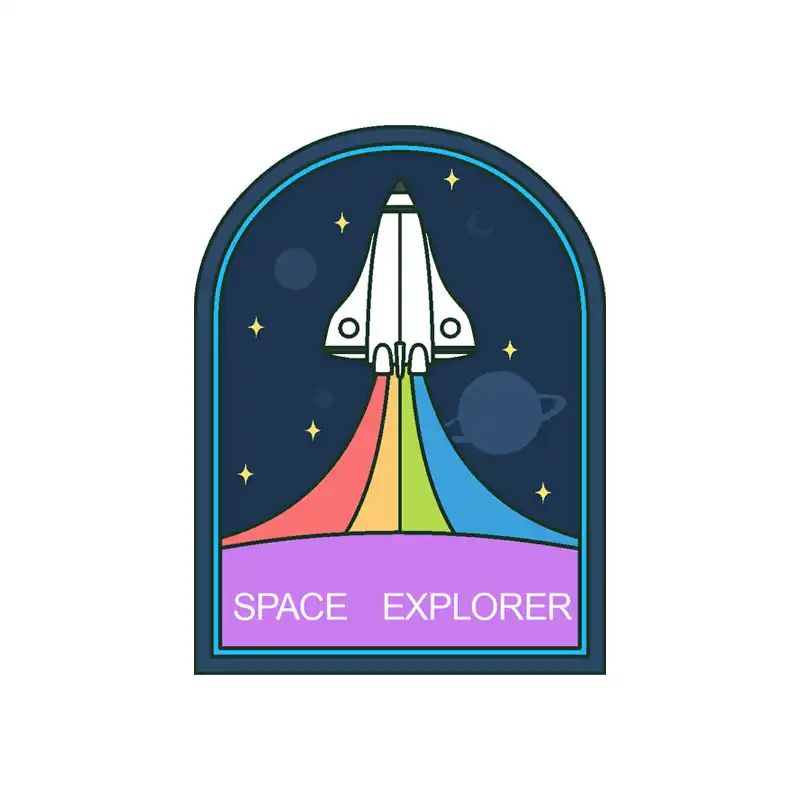 برچسب بدنه خودرو رایسان طرح فضایی کد st0122