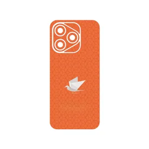 MAHOOT Minimalist origami bird Cover Sticker for Honor 400 Lite