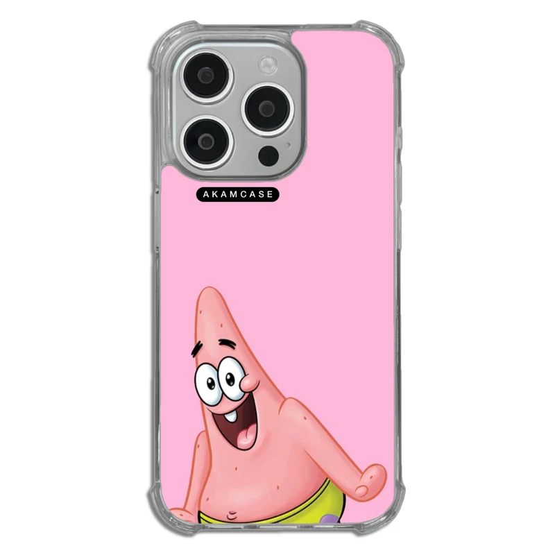 کاور آکام مدل AMC-WTA15PRO-SPONGE BOB18 مناسب برای گوشی موبایل اپل iPhone 15 Pro