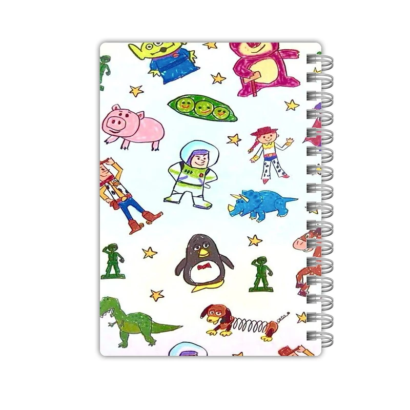 دفتر 40 برگ مدل toy story کد 973