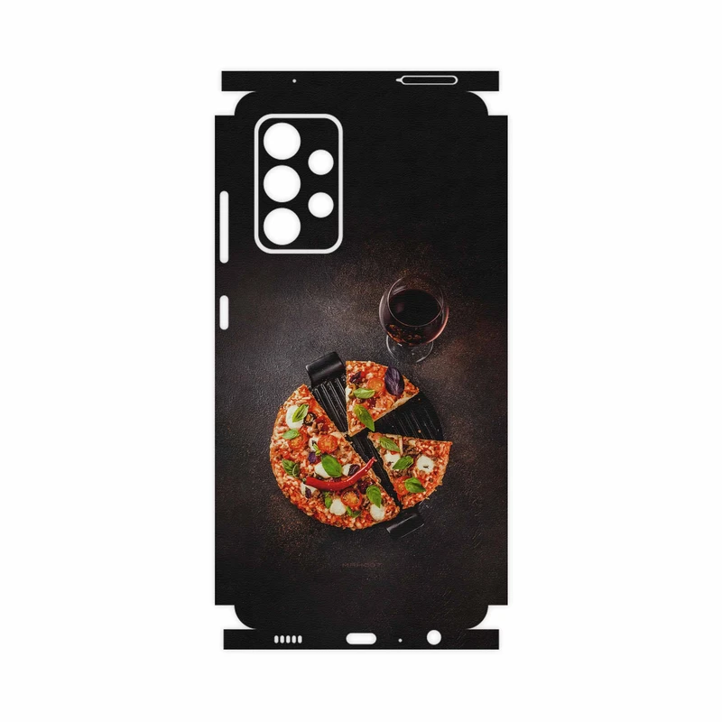برچسب پوششی ماهوت مدل Pizza-FullSkin مناسب برای گوشی موبایل سامسونگ Galaxy A52 5G