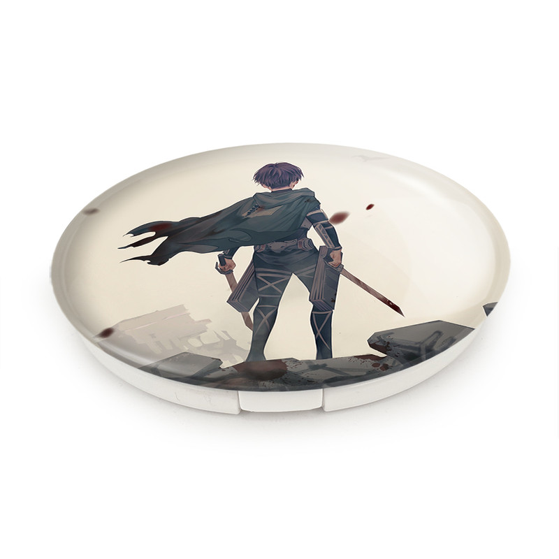 آینه جیبی خندالو طرح لیوای انیمه اتک آن تایتان Attack on Titan مدل تاشو کد 18574 آینه جیبی خندالو طرح لیوای انیمه اتک آن تایتان Attack on Titan مدل تاشو کد 18574
