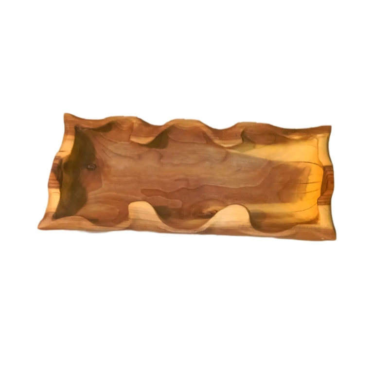 سینی چوبی مدل دال کد sa312