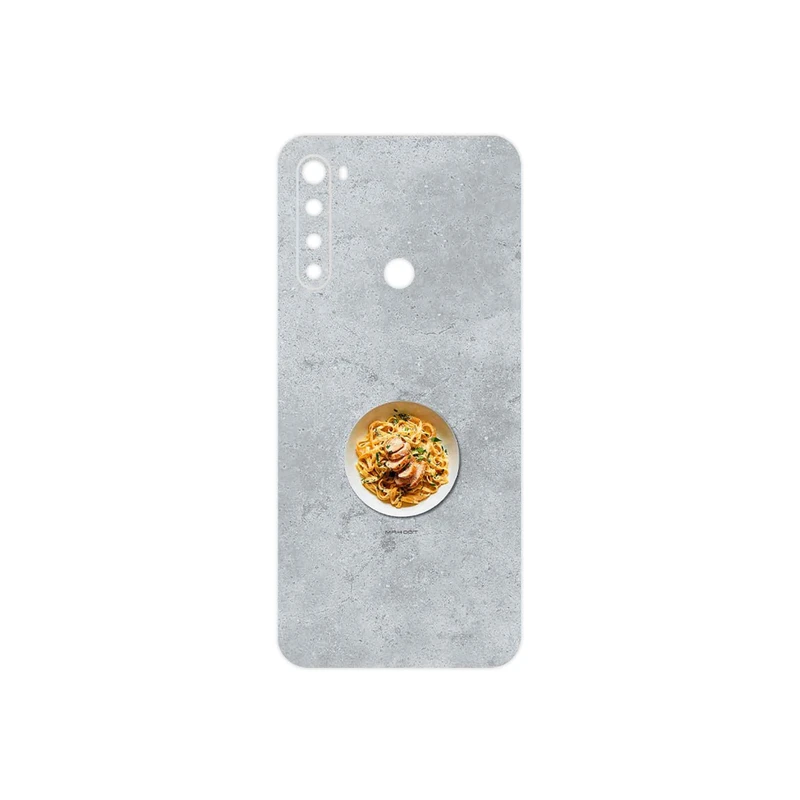 برچسب پوششی ماهوت مدل Pasta مناسب برای گوشی موبایل شیائومی Redmi Note 8T