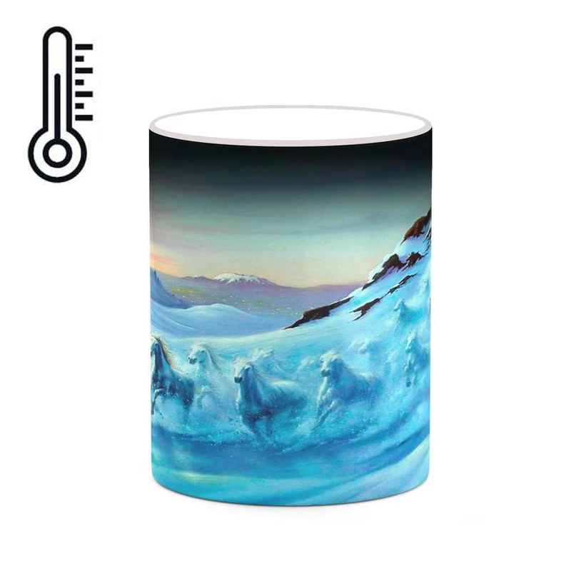 ماگ حرارتی کاکتی مدل منظره کد mgh18204