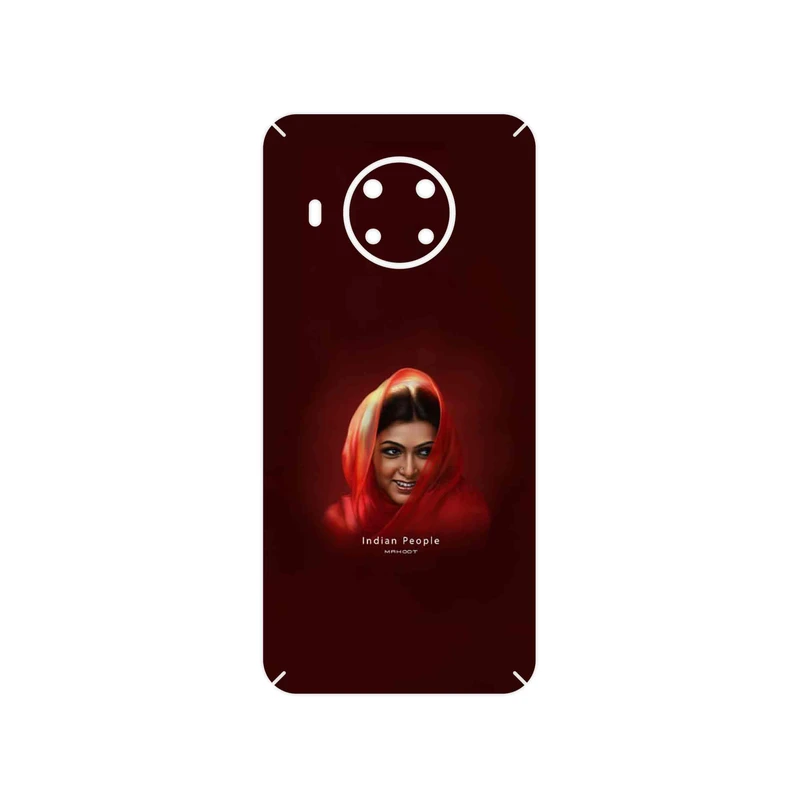 برچسب پوششی ماهوت مدل Portrait of an Indian Woman مناسب برای گوشی موبایل نوکیا X20