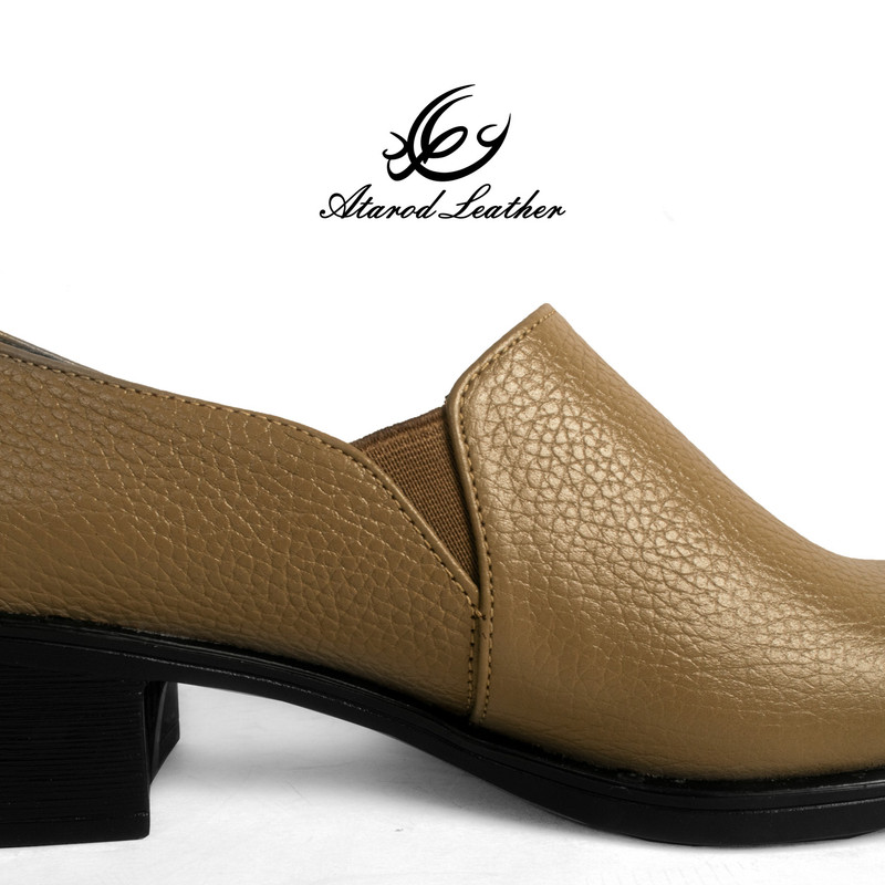 کفش زنانه چرم عطارد مدل چرم طبیعی کد SH169