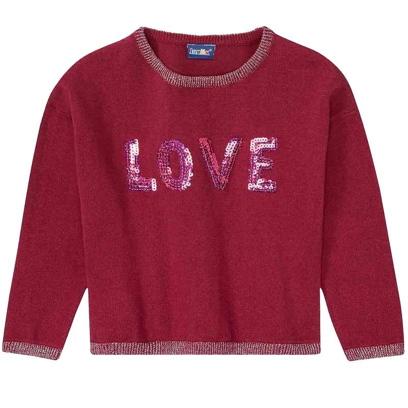 پلیور دخترانه لوپیلو مدل LOVE پلیور دخترانه لوپیلو مدل LOVE