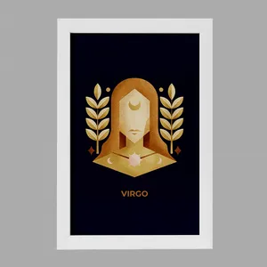 تابلو خندالو مدل ماه تولد شهریور کد F1556