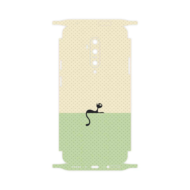 برچسب پوششی ماهوت مدل Minimal Internet Cat Icon-FullSkin مناسب برای گوشی موبایل وان پلاس 7T Pro