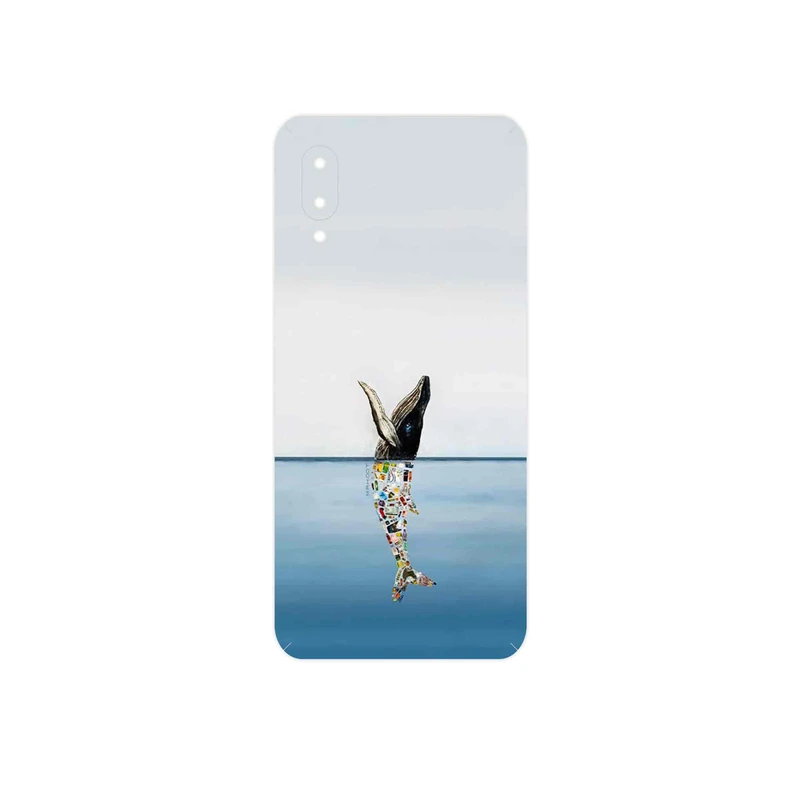 برچسب پوششی ماهوت مدل Collage of Sea Trash مناسب برای گوشی موبایل سامسونگ Galaxy M02