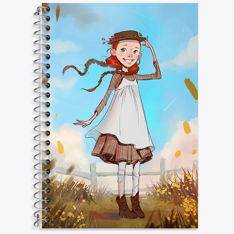 دفتر لغت 50 برگ خندالو طرح آنشرلی کد F836