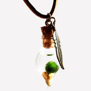 گردنبند زنانه مدل گیاه زنده اشک فرشته