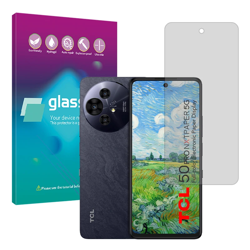 محافظ صفحه نمایش مات گلس پرو مدل Resistant مناسب برای گوشی موبایل تی سی ال 50 NxtPaper 5G