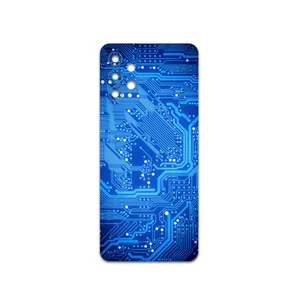 MAHOOT Blue-Printed-Circuit-Board Cover Sticker for Samsung Galaxy M32 5G